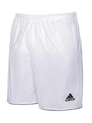 Adidas Parma II Clearance Football Shorts - White Black