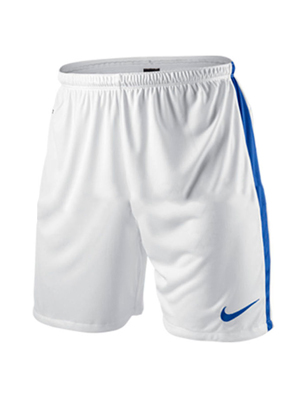 Nike Dri-Fit Clearance Football Short White/Royal NI-45