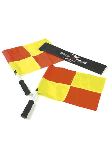 Precision Pro Linesman – Set Di 2 Bandiere Per Arbitro A Scacchi – Aste Flessibili Con Manico Antiscivolo – Custodia Inclusa