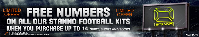 Stanno Short Sleeve Football Kits