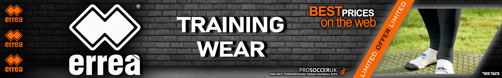 Errea Training Wear