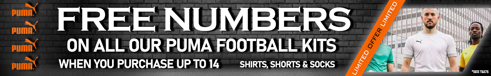 Puma Football Team Kits