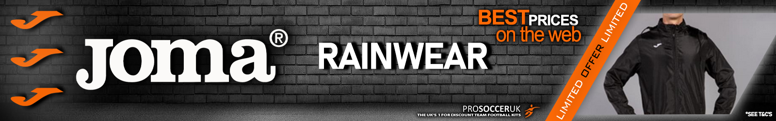 Joma Rainwear