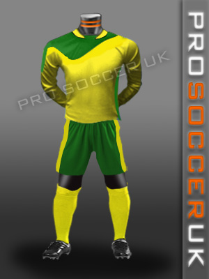 green yellow jersey football