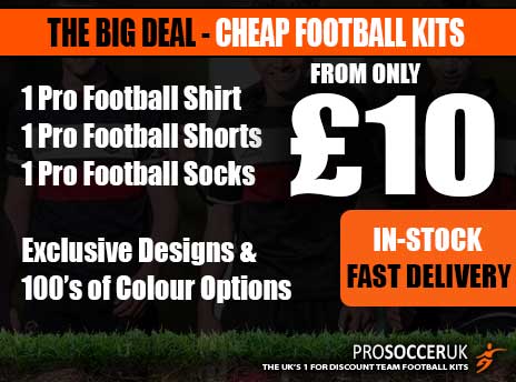 £10.00 Cheap Football Kits