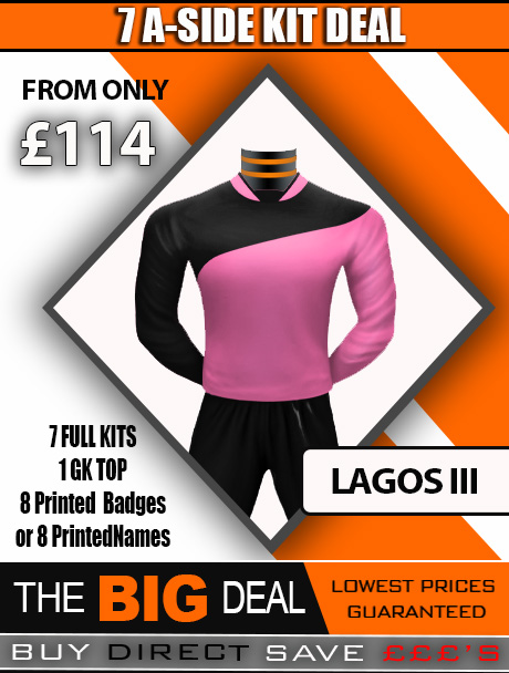 Lagos III 7 Small Sided Full Kit Deal