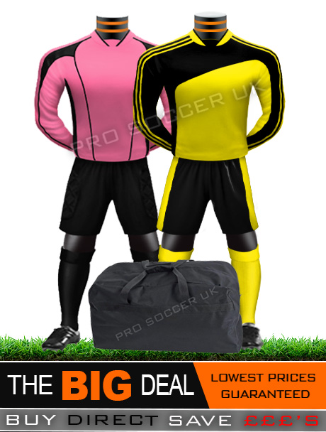 Kids Striker II Football Kit Pack