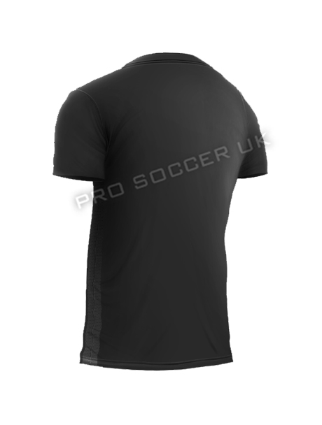 Academy Mini Short Sleeve Discount Football Shirt_Black