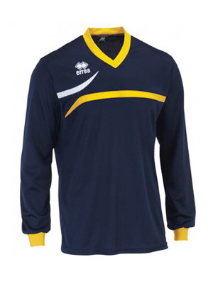 Errea Derby Clearance Football Shirt Navy/Yellow/White PRO-152a