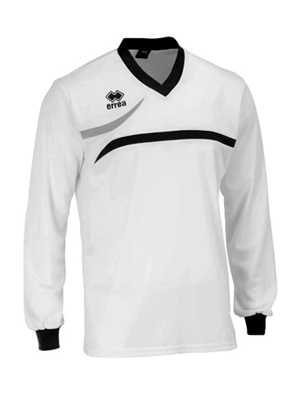 Errea Derby Clearance Football Shirt White/Black/Grey PRO-149c