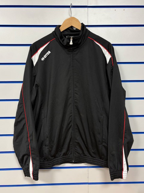 Errea Clearance Full Zip Jacket Black/Red/White BX4