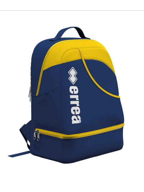 Errea Clearance Lyons Back Pack Navy/Yellow BX5