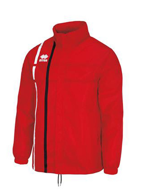 Errea Clearance Mitchell Rain Jacket Red BX7