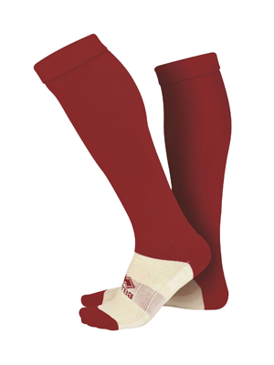 Errea Poly Clearance Football Socks Maroon ER-159d