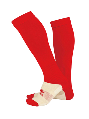 Errea Poly Clearance Football Socks Red ER-159b