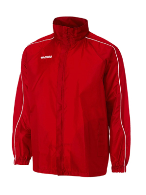 Errea Basic Clearance Football Rain Jackets Red ER-147a