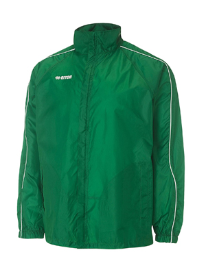 Errea Basic Clearance Football Rain Jackets Green ER-147c