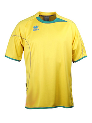 Errea Kos Clearance Football Shirt Yellow/Green PRO-154g