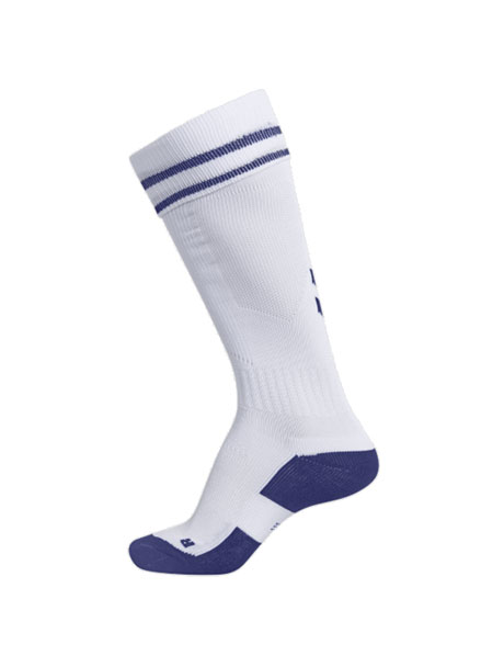 Hummel Element Clearance Football Socks White/TrueBlue CL102
