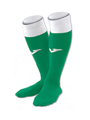 Joma Calcio Clearance Football Socks Green/White
