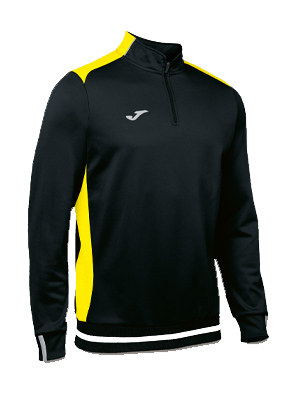 Joma Campus II Clearance Football Training Jacket Black/Yellow