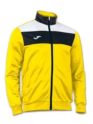 Joma Crew Poly Clearance Football Training Jacket Yellow