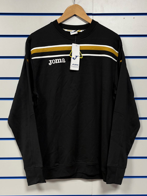 Joma Clearance Sweatshirt Black/Gold/White BX9