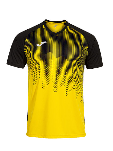 Joma Clearance Tiger VI Football Shirt Yellow/Black BX11