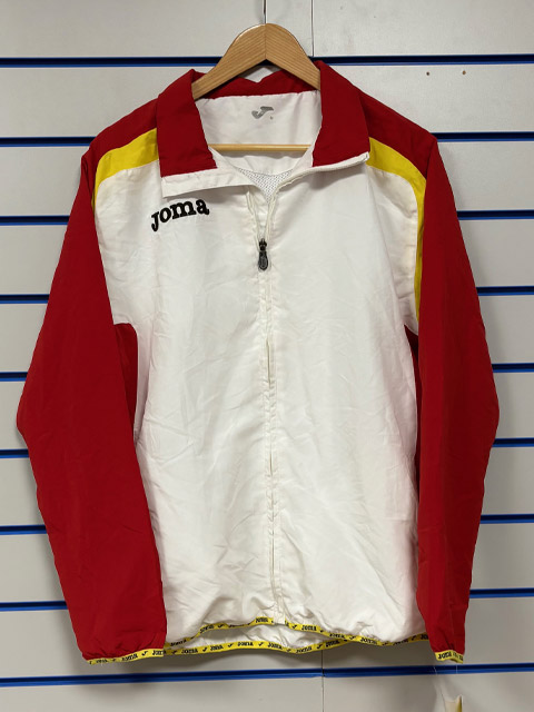 Joma Clearance Training Jacket White/Red/Yellow BX9