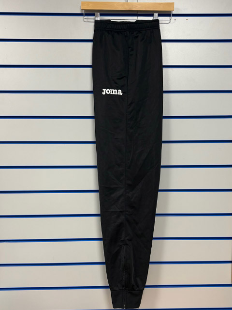 Joma Clearance Poly Training Pant with Cuff Black/White BX5