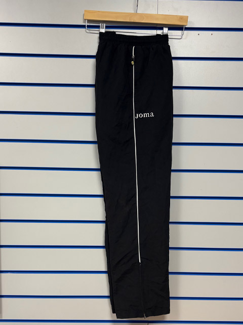 Joma Clearance Woven Training Pant Black White Piping BX5