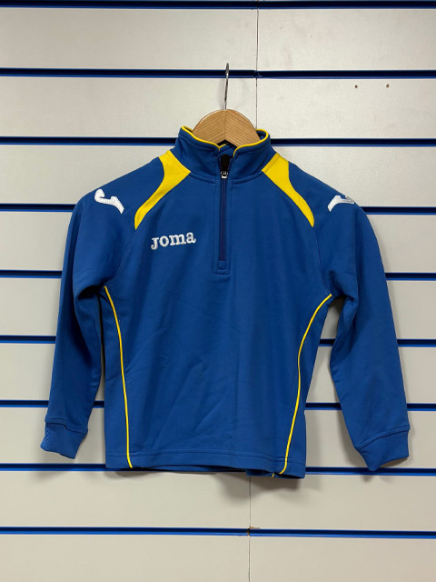 Joma Clearance Half Zip Sweatshirt Royal/Yellow BX9