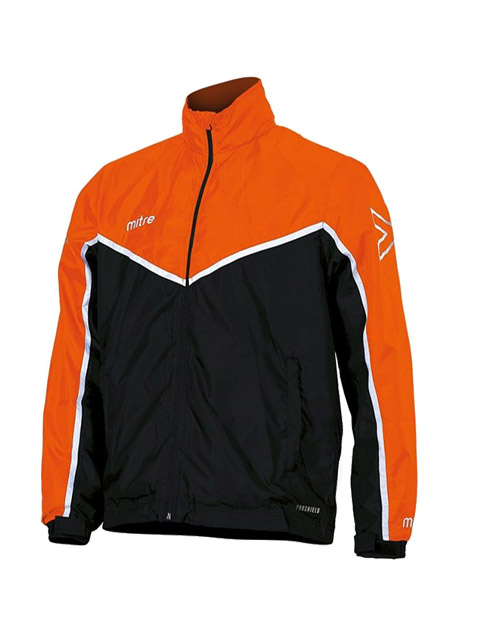 Mitre Clearance Primero Track Jacket Orange/Black BX7
