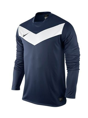 Nike Victory Clearance Football Shirt Navy White NI-01 - Football Kit Sale