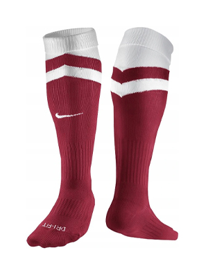 Nike Classic Clearance Football Socks Dark Red/White NI-62