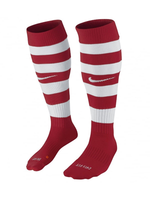 Nike Hoop Clearance Football Socks Red/White NI-62