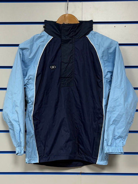 Prostar Clearance 1/4 Zip Rain Jacket - Navy/Sky BX7