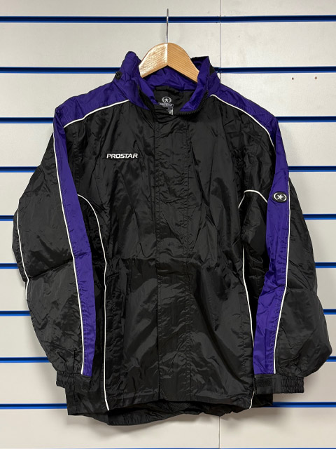 Prostar Clearance Hurricane Rain Jacket Black Purple BX8