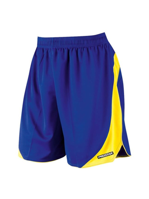 Prostar Sparta Clearance Football Short Royal/Yellow PRO-114c