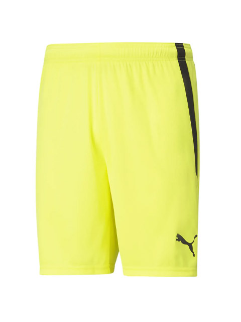 Puma Clearance Team Liga Short Alert Yellow Black BX2