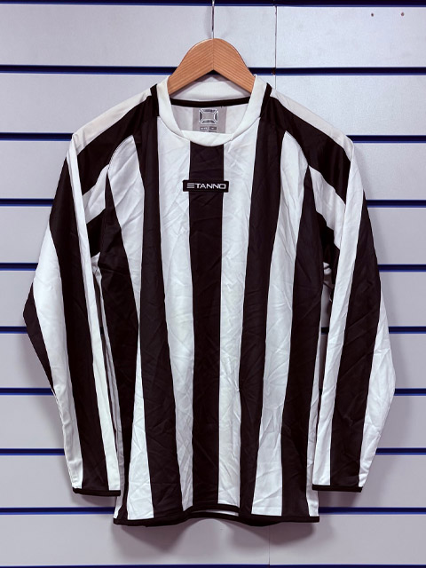 Stanno Clearance Benfica Football Shirt White/Black BX10