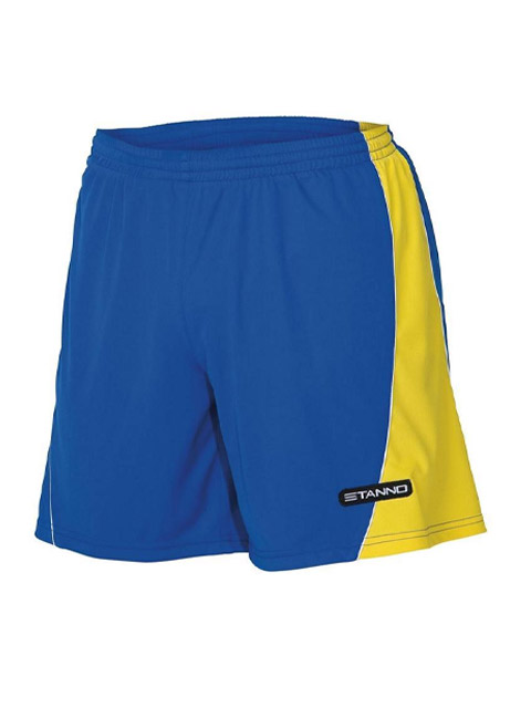 Stanno Clearance Palermo Football Short Royal/Yellow BX10