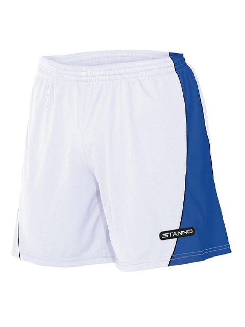 Stanno Clearance Palermo Football Short White/Royal BX10