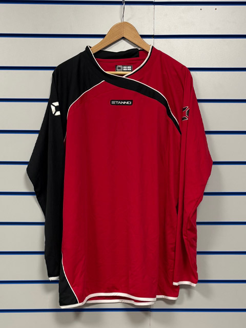 Stanno Clearance Palmero Football Shirt Red/Black BX10