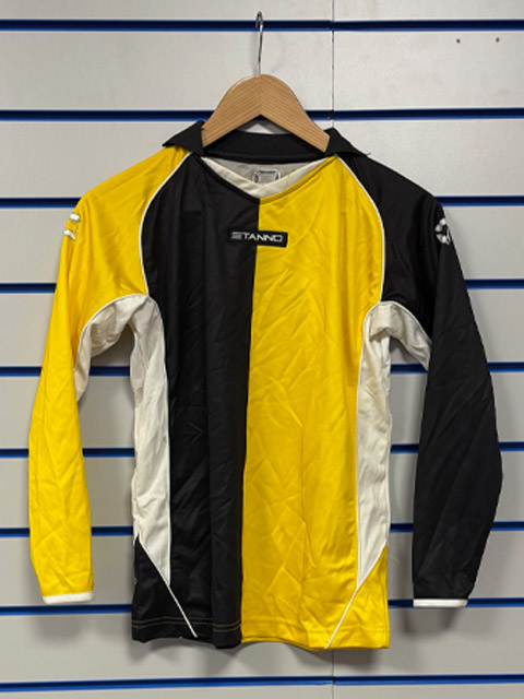Stanno Clearance Roma Football Shirt Yellow/Black BX10