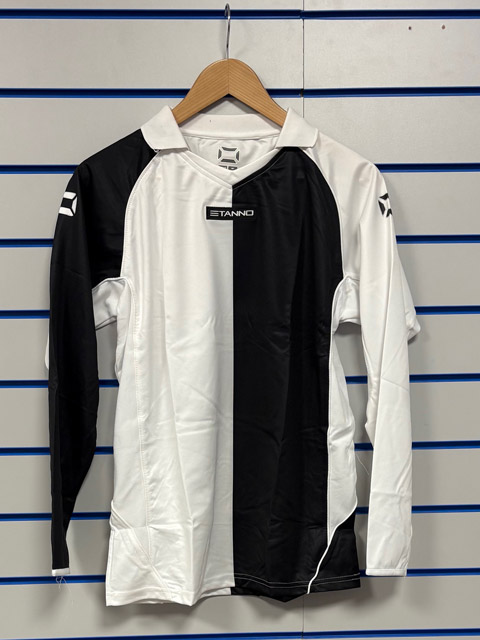Stanno Clearance Roma Football Shirt Black/White BX10