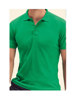 Fruit of the Loom Plain Clearance Polo Shirt - Green