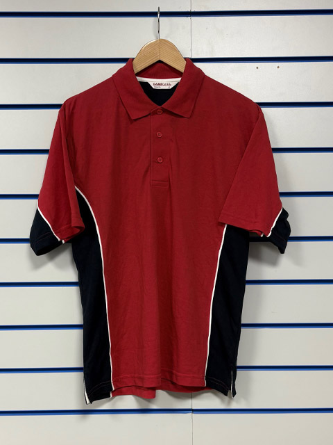 GameGear Clearance Polo Shirt Red/Navy BX9
