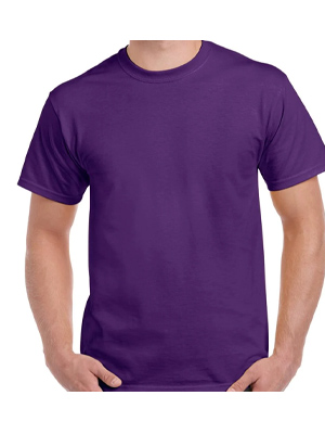 Gildan Plain Clearance T-Shirt - Purple