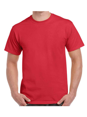 Gildan Plain Clearance T-Shirt - Red